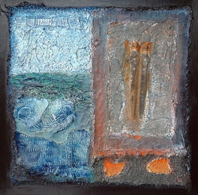 Erdgeschichten 2, Ton, Pigmente und Eisenteile